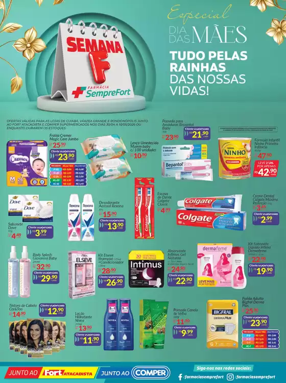 Catálogo Farmácia SempreFort em José Bonifácio | SempreFort - Mato Grosso | 2026-04-30T00:00:00.000Z - 2026-05-10T00:00:00.000Z
