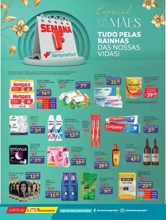 Catálogo Farmácia SempreFort em José Bonifácio | Fort Atacadista - Parati - MS | 2026-04-30T00:00:00.000Z - 2026-05-10T00:00:00.000Z