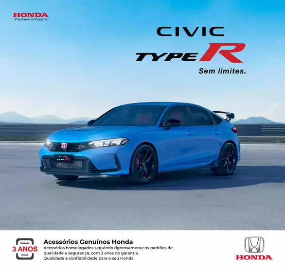 Catálogo Honda | Ofertas especiais atraentes para todos | 2026-05-05T00:00:00.000Z - 2027-01-31T00:00:00.000Z