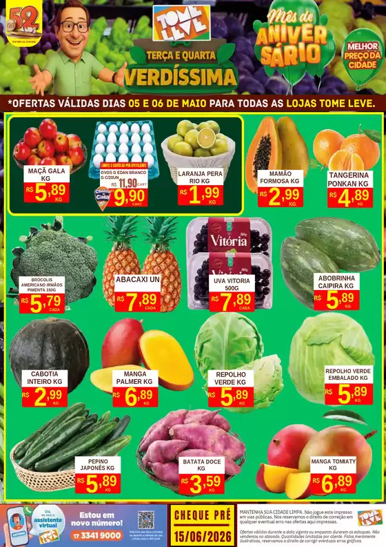 Catálogo Tome Leve | Descontos e promoções | 2026-05-05T00:00:00.000Z - 2026-05-06T00:00:00.000Z