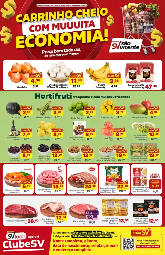 Catálogo Supermercados São Vicente | Ofertas especiais atraentes para todos | 2026-05-05T00:00:00.000Z - 2026-05-06T00:00:00.000Z