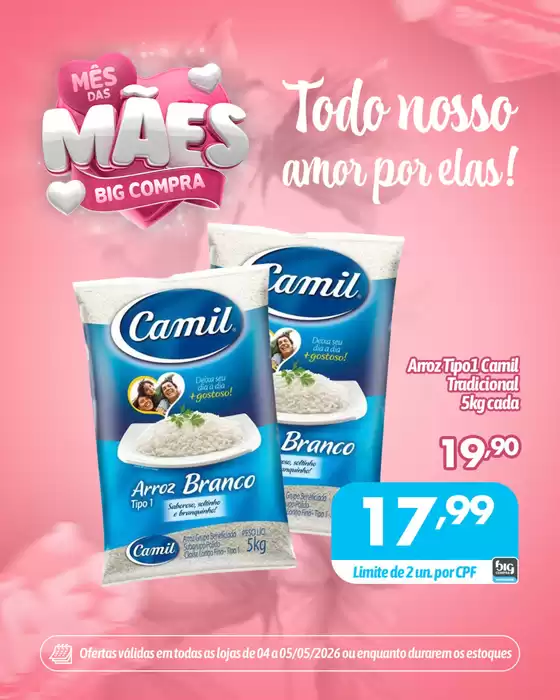 Catálogo Supermercados Big Compra | Pechinchas e ofertas atuais | 2026-05-04T00:00:00.000Z - 2026-05-05T00:00:00.000Z