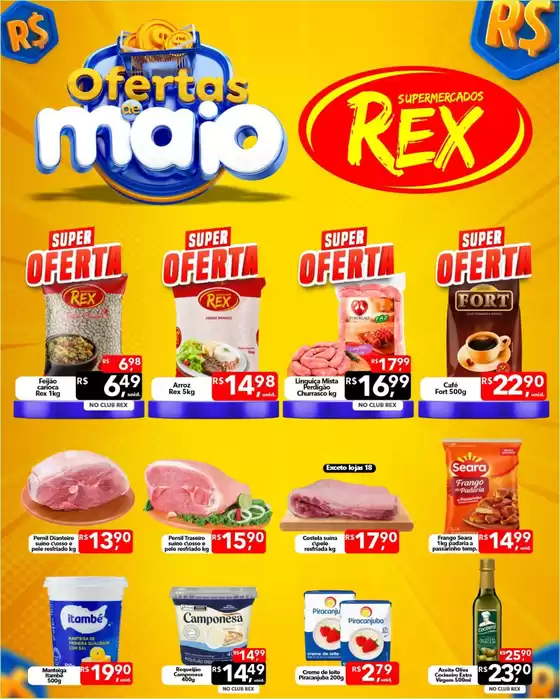 Catálogo Supermercados Rex | Melhores ofertas para todos os caçadores de pechinchas | 2026-05-01T00:00:00.000Z - 2026-05-31T00:00:00.000Z