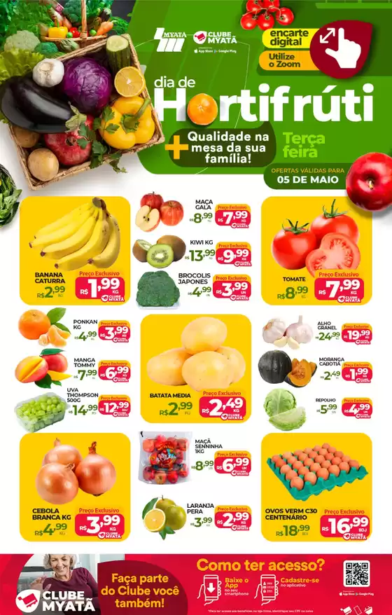 Catálogo Supermercados Myatã | Ótima oferta para caçadores de pechinchas | 2026-05-05T00:00:00.000Z - 2026-05-05T00:00:00.000Z