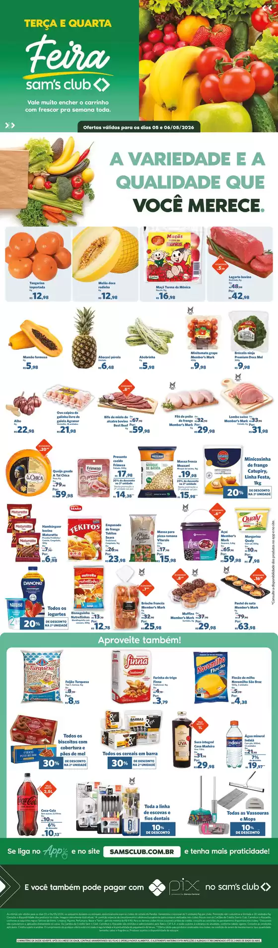 Catálogo Sam's Club em São Nicolau | Ofertas especiais para você | 2026-05-05T00:00:00.000Z - 2026-05-06T00:00:00.000Z
