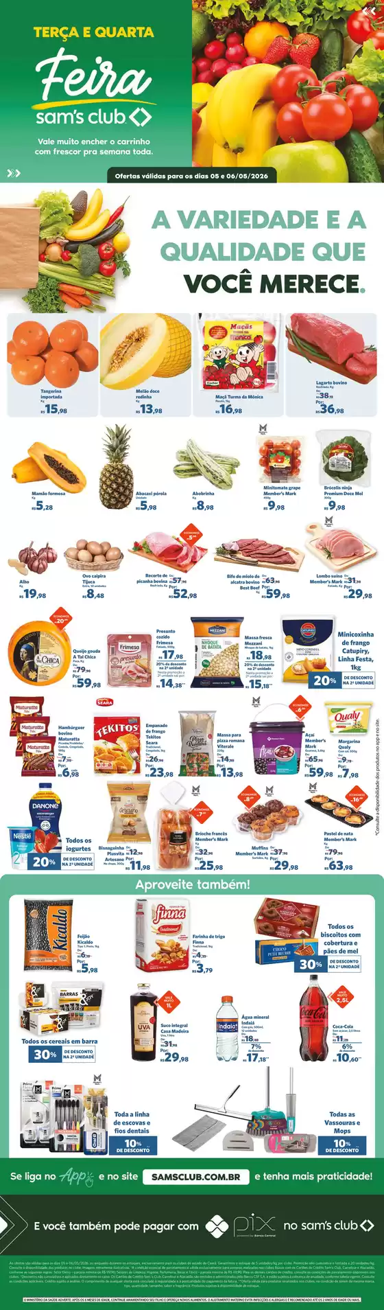 Catálogo Sam's Club em São Nicolau | Melhores ofertas e descontos | 2026-05-05T00:00:00.000Z - 2026-05-06T00:00:00.000Z