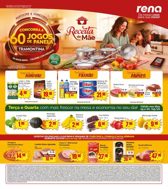 Catálogo Supermercados Rena | Nossas melhores ofertas para você | 2026-05-05T00:00:00.000Z - 2026-05-10T00:00:00.000Z