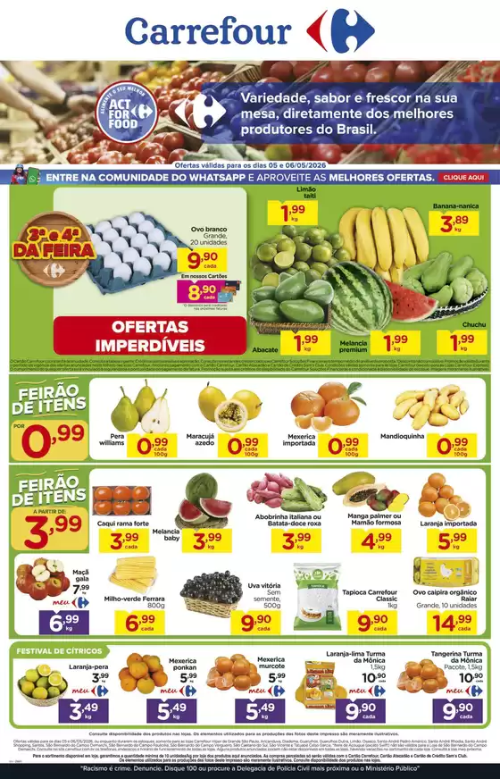 Catálogo Carrefour | FEIRA | 2026-05-05T00:00:00.000Z - 2026-05-06T00:00:00.000Z