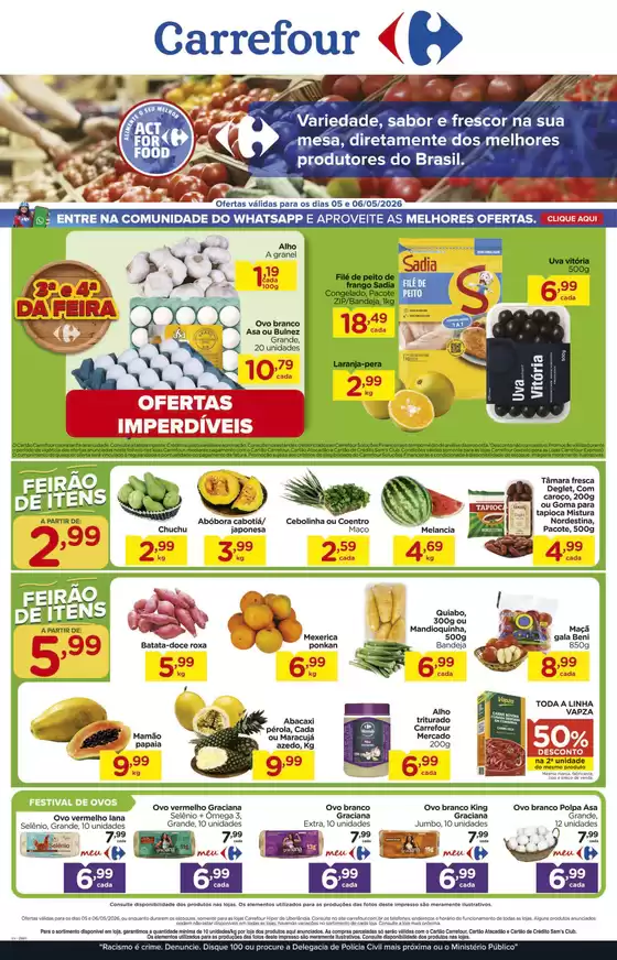 Catálogo Carrefour | Ofertas exclusivas para nossos clientes | 2026-05-05T00:00:00.000Z - 2026-05-06T00:00:00.000Z