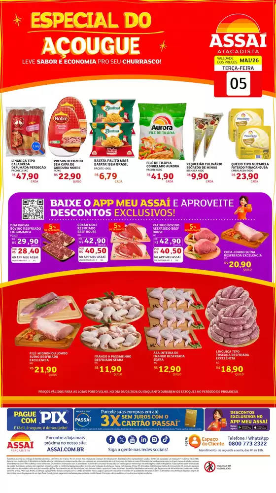 Catálogo Assaí Atacadista | Encarte Assaí Atacadista 46976-39 | 2026-05-05T00:00:00.000Z - 2026-05-05T00:00:00.000Z