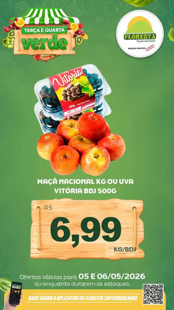 Catálogo Floresta Supermercados | Encarte Floresta Supermercados | 2026-05-05T00:00:00.000Z - 2026-05-06T00:00:00.000Z
