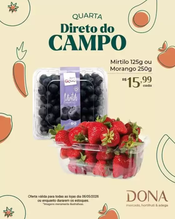 Catálogo Dona de Casa Supermercados | Quarta Direto Do Campo | 2026-05-06T00:00:00.000Z - 2026-05-06T00:00:00.000Z