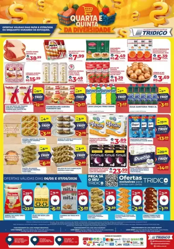 Catálogo Supermercados Tridico | Quarta e Quinta | 2026-05-06T00:00:00.000Z - 2026-05-07T00:00:00.000Z