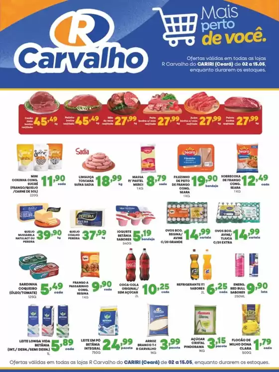 Catálogo R Carvalho Supermercado | OFERTAS  | 2026-05-06T00:00:00.000Z - 2026-05-15T00:00:00.000Z