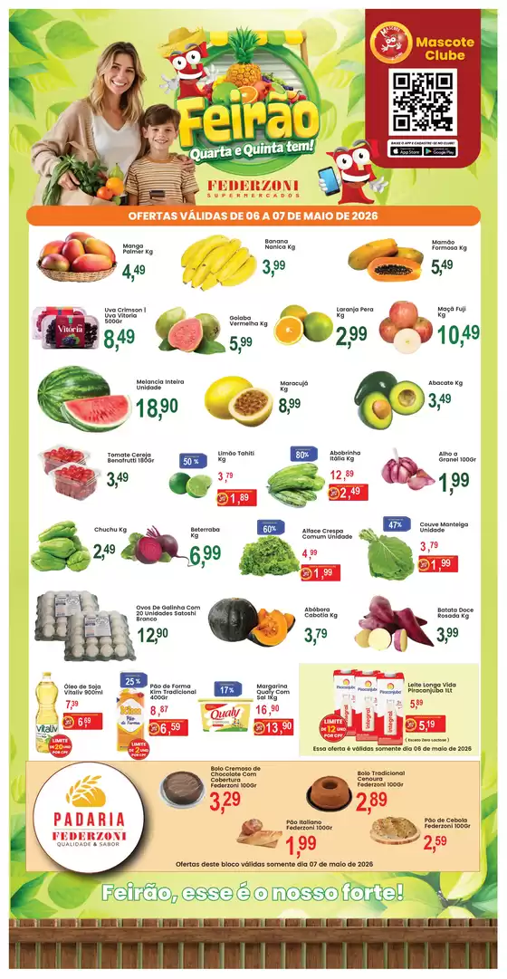 Catálogo Federzoni Supermercados | Feirão  | 2026-05-06T00:00:00.000Z - 2026-05-07T00:00:00.000Z