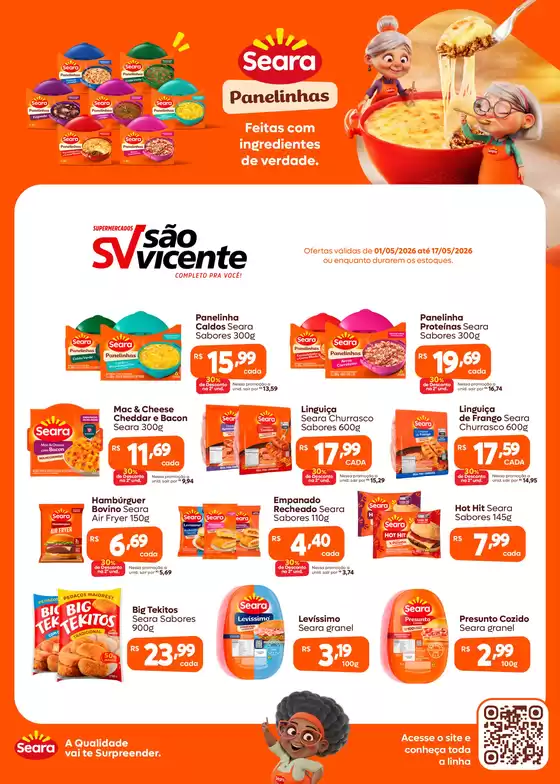 Catálogo Supermercados São Vicente | Descubra ofertas atraentes | 2026-05-01T00:00:00.000Z - 2026-05-17T00:00:00.000Z