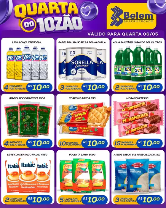 Catálogo Belem Supermercados | Encarte Belem Supermercados | 2026-05-06T00:00:00.000Z - 2026-05-06T00:00:00.000Z