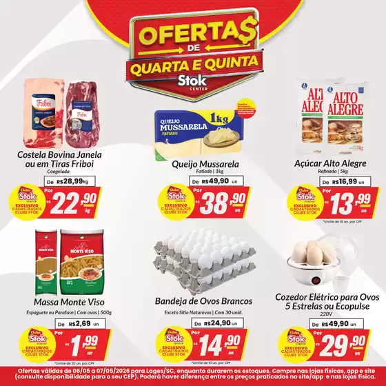Catálogo Stok Center | 53957 Lamina stok center TV Diaria Lages 06 e 07 de maio | 2026-05-06T00:00:00.000Z - 2026-05-07T00:00:00.000Z