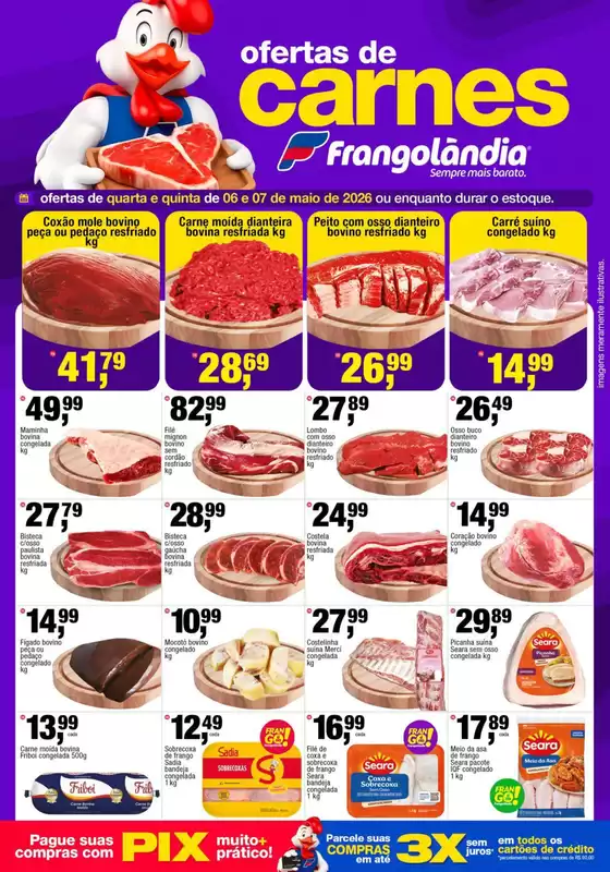 Catálogo Super Frangolândia | Descubra ofertas atraentes | 2026-05-06T00:00:00.000Z - 2026-05-07T00:00:00.000Z