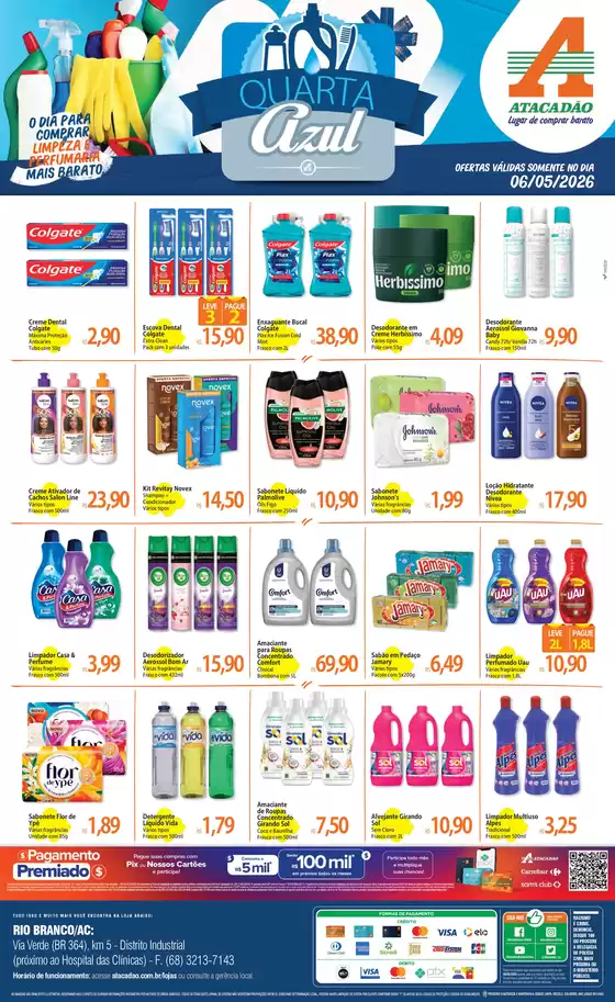 Catálogo Atacadão | Atacadão - Quarta Azul | 2026-05-06T00:00:00.000Z - 2026-05-06T00:00:00.000Z