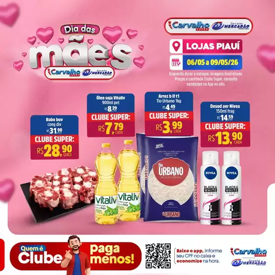 Catálogo Carvalho Supermercado | Ofertas exclusivas | 2026-05-06T00:00:00.000Z - 2026-05-09T00:00:00.000Z