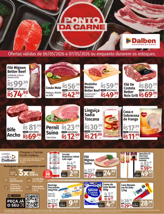 Catálogo Supermercado Dalben | 1778004932189619 | 2026-05-06T00:00:00.000Z - 2026-05-07T00:00:00.000Z