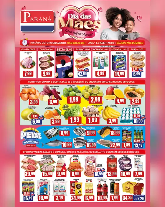Catálogo Supermercados Paraná | Ótima oferta para todos os clientes | 2026-05-06T00:00:00.000Z - 2026-05-12T00:00:00.000Z