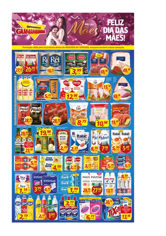 Catálogo Supermercados Guanabara | Encarte Supermercados Guanabara | 2026-05-06T00:00:00.000Z - 2026-05-12T00:00:00.000Z