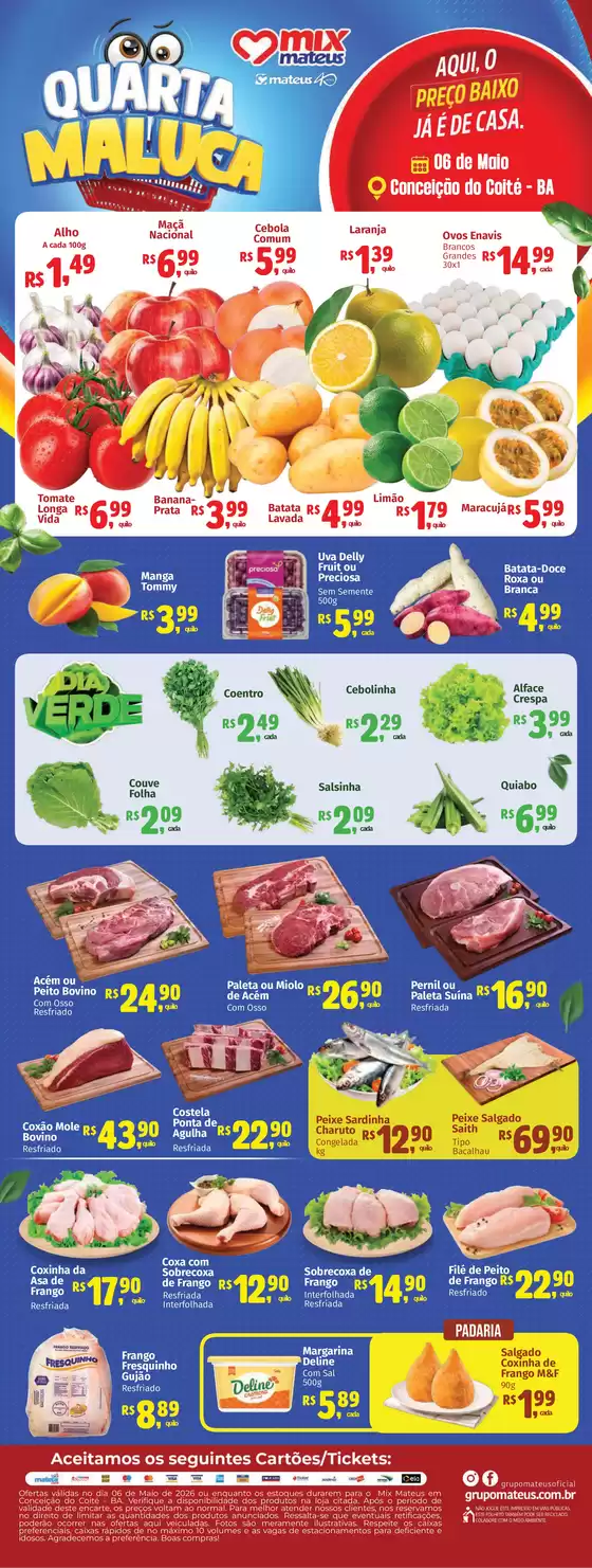 Catálogo Supermercados Mateus | Quarta Maluca | 2026-05-05T00:00:00.000Z - 2026-05-06T00:00:00.000Z