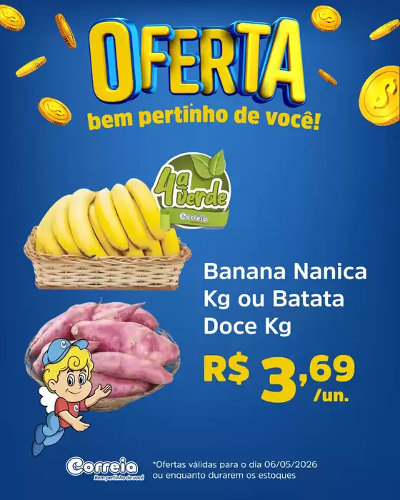 Catálogo Supermercados Correia | Encarte Supermercados Correia | 2026-05-06T00:00:00.000Z - 2026-05-06T00:00:00.000Z