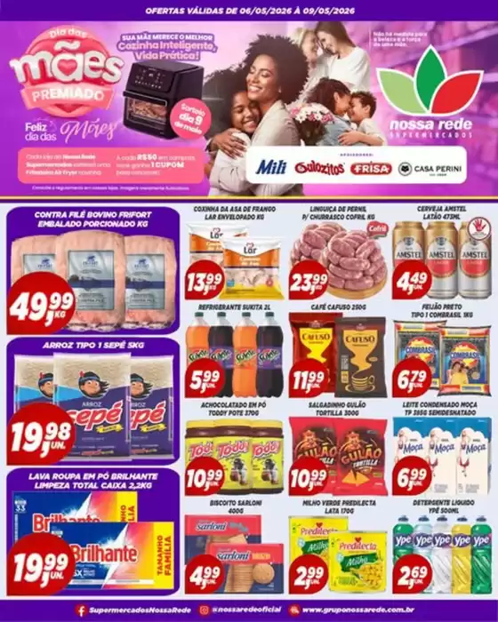 Catálogo Nossa Rede Supermercados | Dia Das Mães | 2026-05-06T00:00:00.000Z - 2026-05-09T00:00:00.000Z