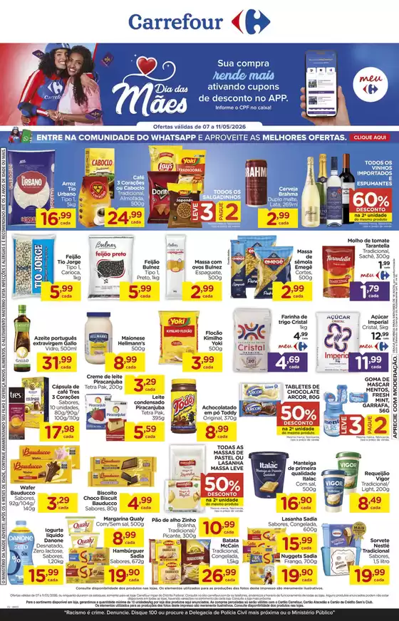 Catálogo Carrefour | Ótima oferta para todos os clientes | 2026-05-07T00:00:00.000Z - 2026-05-11T00:00:00.000Z