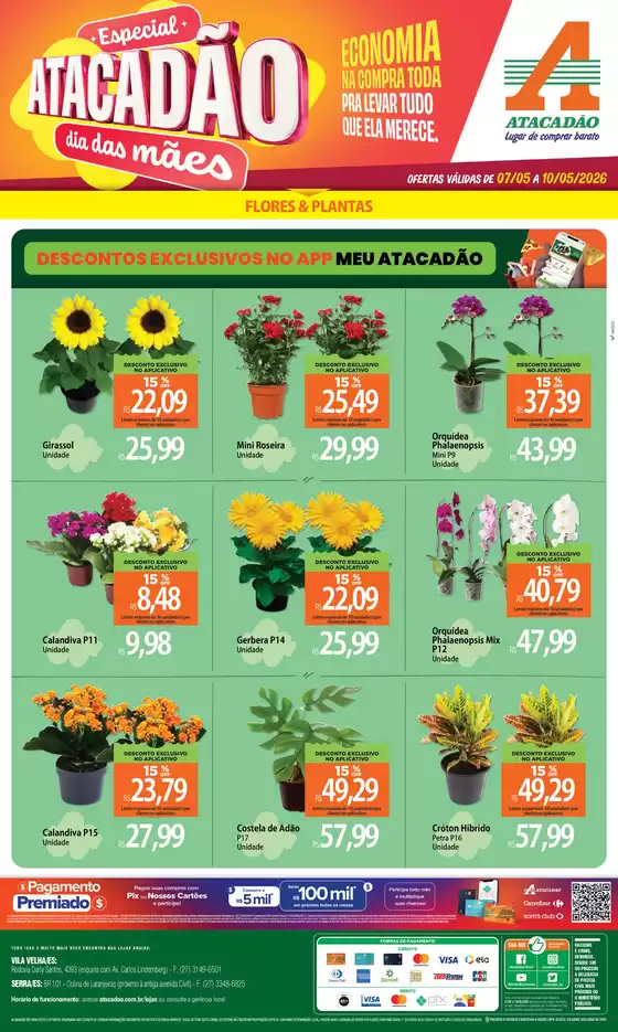 Catálogo Atacadão | Atacadão - Flores & Plantas | 2026-05-07T00:00:00.000Z - 2026-05-10T00:00:00.000Z