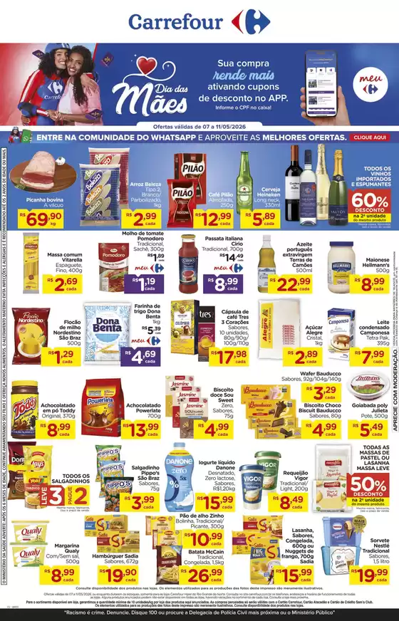 Catálogo Carrefour em Elísio Medrado | Economize agora com nossas ofertas | 2026-05-07T00:00:00.000Z - 2026-05-11T00:00:00.000Z