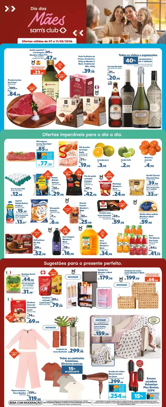 Catálogo Sam's Club | Economize agora com nossas ofertas | 2026-05-07T00:00:00.000Z - 2026-06-11T00:00:00.000Z