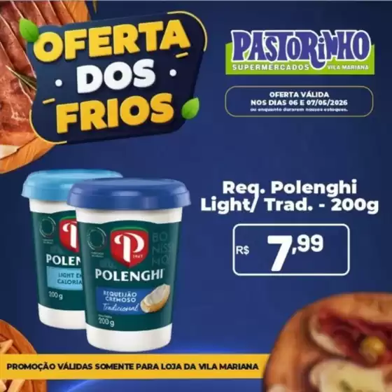 Catálogo Supermercado Pastorinho | Ofertas especiais para você | 2026-05-06T00:00:00.000Z - 2026-05-07T00:00:00.000Z
