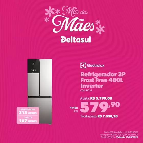 Catálogo Deltasul em Rio Largo | Ofertas especiais atraentes para todos | 2026-05-18T00:00:00.000Z - 2026-05-18T00:00:00.000Z