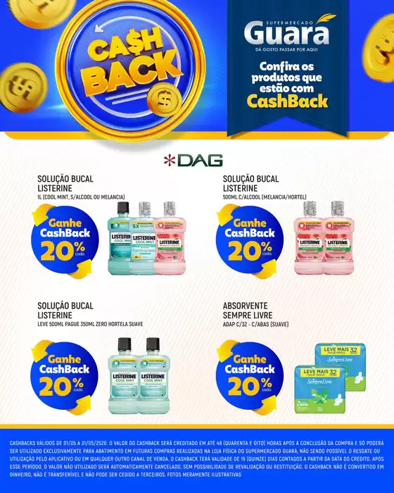 Catálogo Supermercado Guará | Ofertas exclusivas | 2026-05-01T00:00:00.000Z - 2026-05-31T00:00:00.000Z