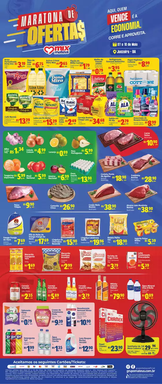 Catálogo Supermercados Mateus | Maratona de Ofertas | 2026-05-07T00:00:00.000Z - 2026-05-10T00:00:00.000Z