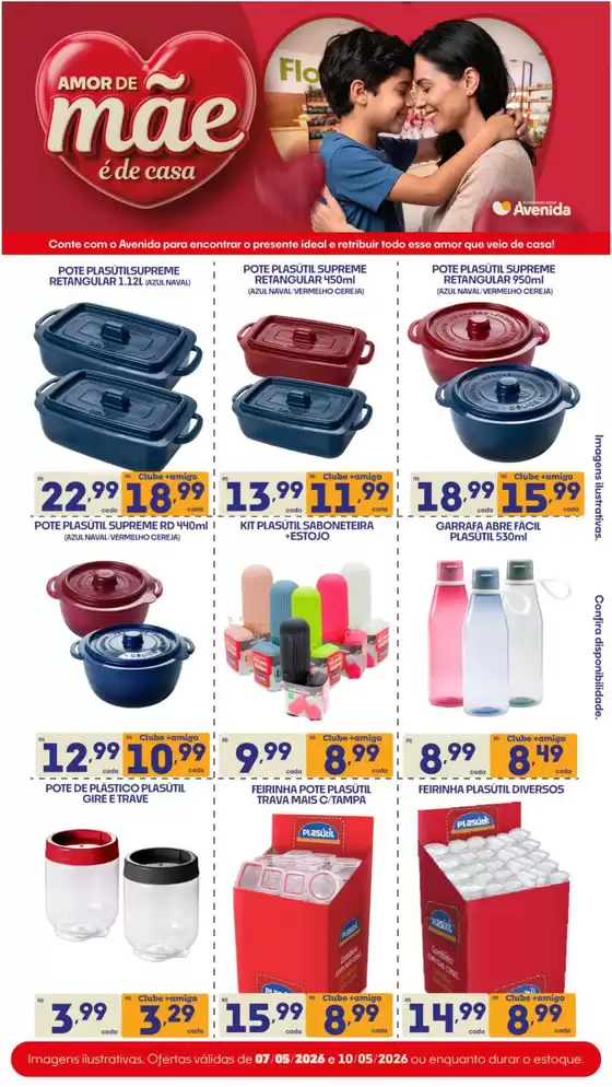 Catálogo Supermercados Avenida | Melhores ofertas para todos os caçadores de pechinchas | 2026-05-07T00:00:00.000Z - 2026-05-10T00:00:00.000Z