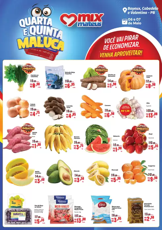 Catálogo Supermercados Mateus | Quarta e Quinta Maluca | 2026-05-07T00:00:00.000Z - 2026-05-07T00:00:00.000Z