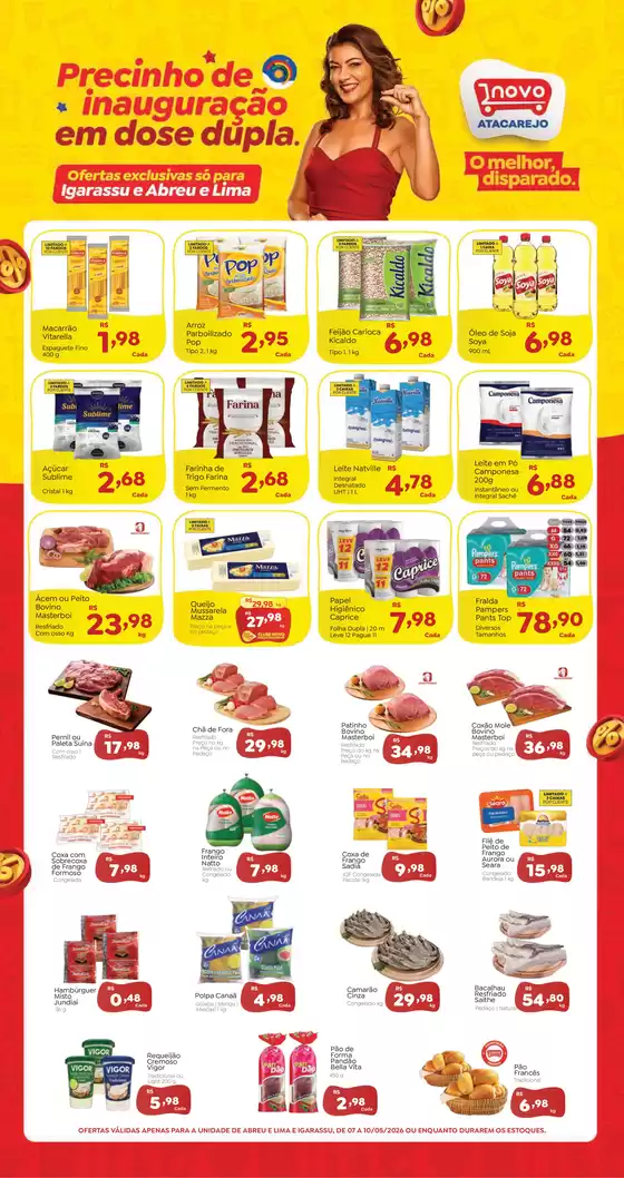 Catálogo Novo Atacarejo | Ofertas Abreu e Lima - 0705 a 1005 | 2026-05-07T00:00:00.000Z - 2026-05-10T00:00:00.000Z