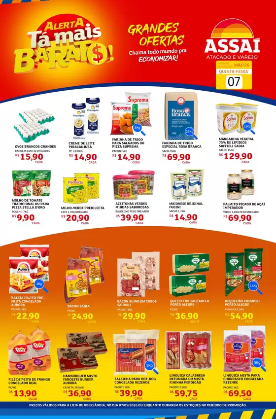Catálogo Assaí Atacadista | Encarte Assaí Atacadista 46821-41 | 2026-05-07T00:00:00.000Z - 2026-05-07T00:00:00.000Z