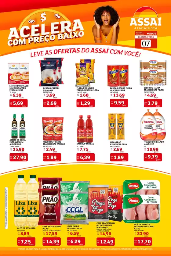 Catálogo Assaí Atacadista | Encarte Assaí Atacadista 47073-757 | 2026-05-07T00:00:00.000Z - 2026-05-07T00:00:00.000Z