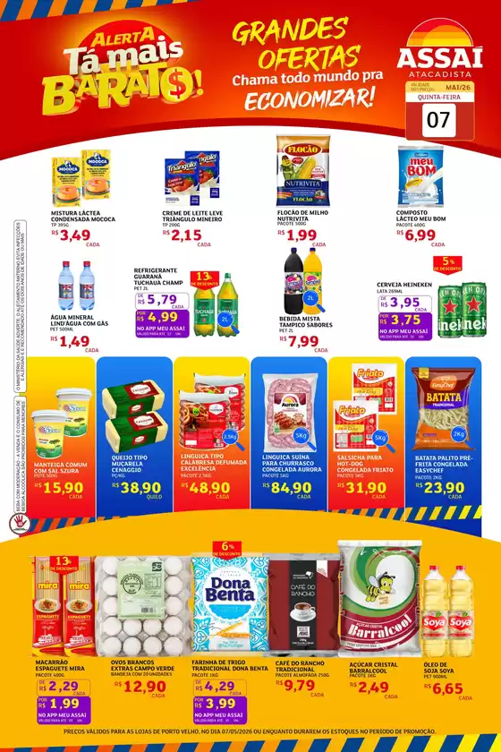 Catálogo Assaí Atacadista | Encarte Assaí Atacadista 46727-39 | 2026-05-07T00:00:00.000Z - 2026-05-07T00:00:00.000Z