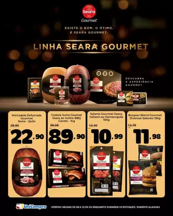 Catálogo Unicompra | Seara Gourmet | 2026-05-08T00:00:00.000Z - 2026-05-13T00:00:00.000Z
