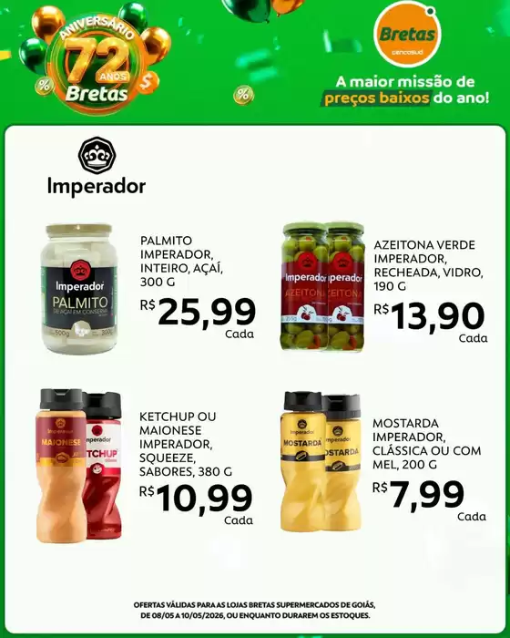 Catálogo Supermercado Bretas | Encarte Bretas Supermercados | 2026-05-08T00:00:00.000Z - 2026-05-10T00:00:00.000Z
