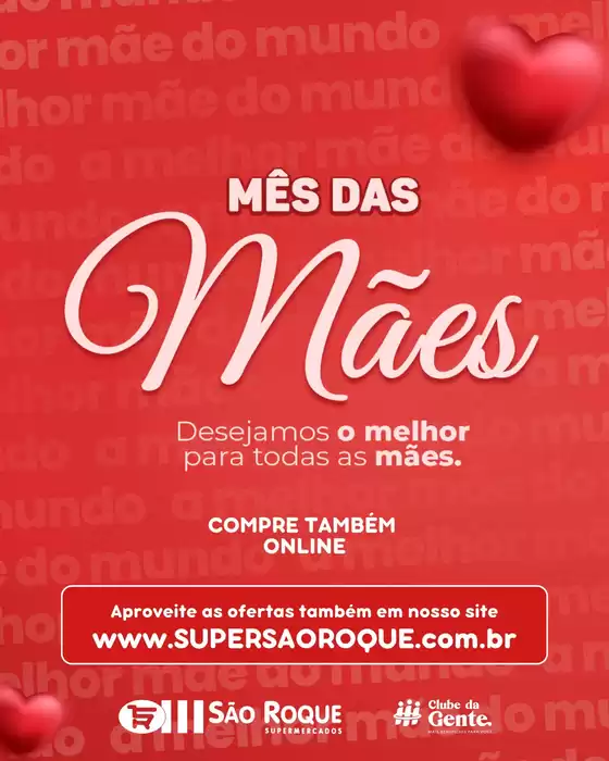 Catálogo São Roque Supermercados | Encarte São Roque Supermercados | 2026-05-01T00:00:00.000Z - 2026-05-31T00:00:00.000Z