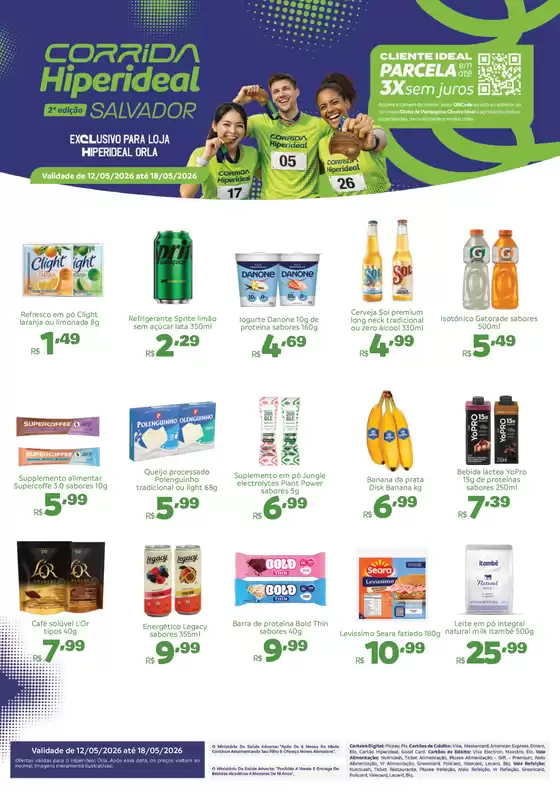 Catálogo Hiperideal Supermercados | Ofertas especiais para você | 2026-05-08T00:00:00.000Z - 2026-05-18T00:00:00.000Z