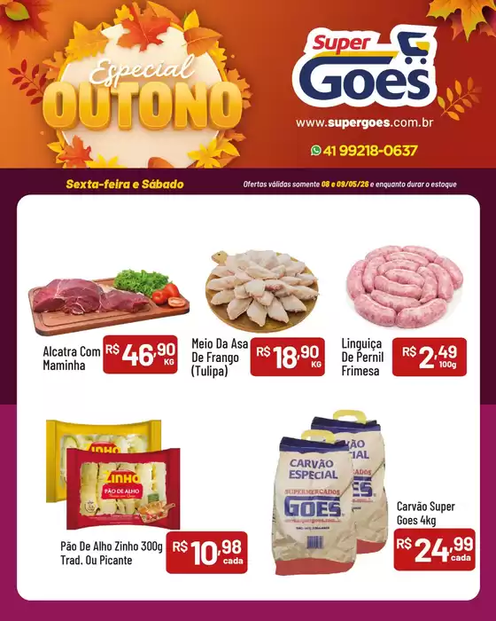 Catálogo Supermercados Goes | Nossas melhores ofertas para você | 2026-05-08T00:00:00.000Z - 2026-05-09T00:00:00.000Z